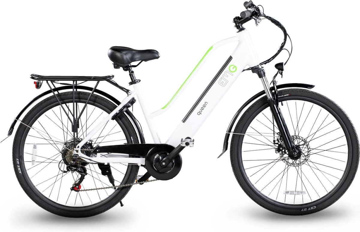 EMG Electric Moving Green - Queen 26, Elektrische Fiets 1 EMG Electric Moving Green - Queen 26, Elektrische Fiets