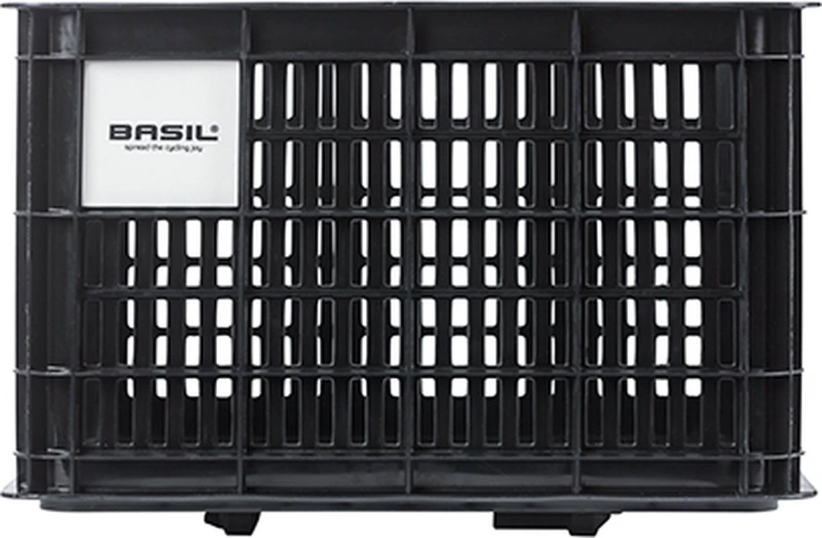 Basil Fietskrat M MIK - Medium - 29,5 Liter - Zwart 2 Basil Fietskrat M MIK - Medium - 29,5 Liter - Zwart - Afbeelding 2