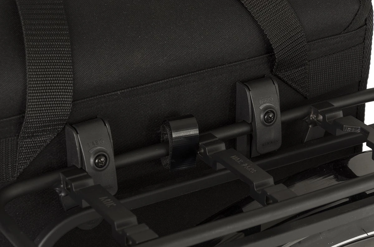 Fastrider Shopper Luxe Enkele Fietstas Zwart - 23L 6 Fastrider Shopper Luxe Enkele Fietstas Zwart - 23L - Afbeelding 6