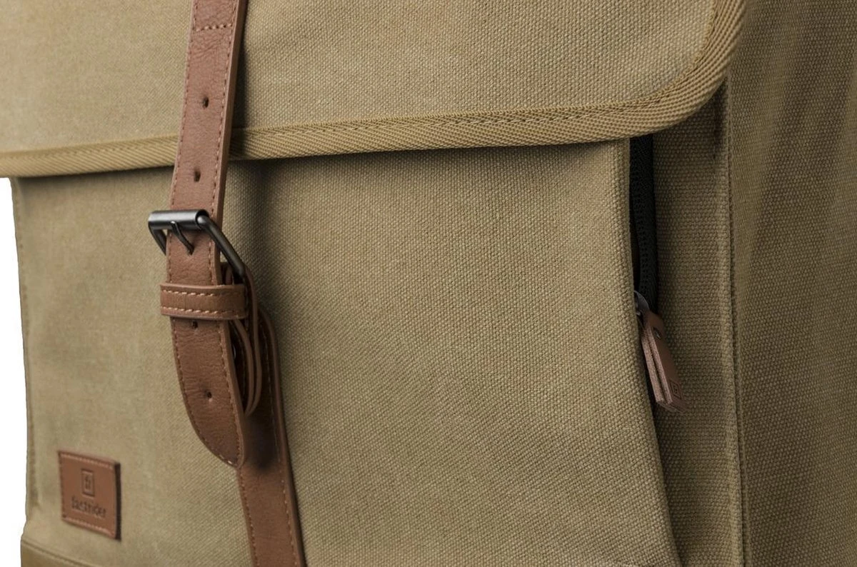 Fastrider Isas Dubbele Fietstas Lichtbruin - 33L 12 Fastrider Isas Dubbele Fietstas Lichtbruin - 33L - Afbeelding 12