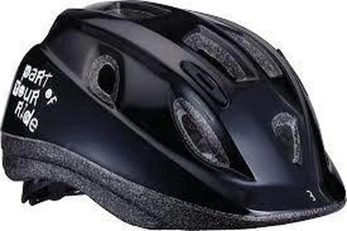 BBB Cycling Boogy Fietshelm - Kind - Maat M - Glanzend Zwart - BHE-37 2 BBB Cycling Boogy Fietshelm - Kind - Maat M - Glanzend Zwart - BHE-37 - Afbeelding 2