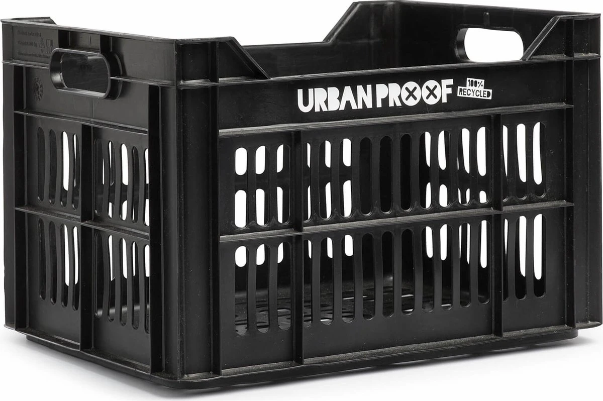 Urban Proof Recycled Fietskrat - 30 L - Warmroze 7 Urban Proof Recycled Fietskrat - 30 L - Warmroze - Afbeelding 7