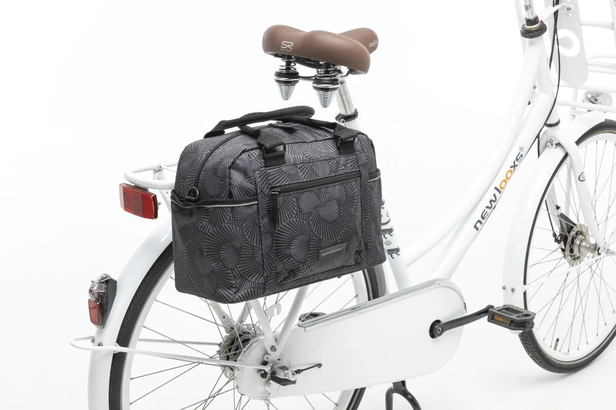 New Looxs Bari Selo Enkele Fietstas - Afneembaar Schoudertas - 13 Liter - Zwart 5 New Looxs Bari Selo Enkele Fietstas - Afneembaar Schoudertas - 13 Liter - Zwart - Afbeelding 5