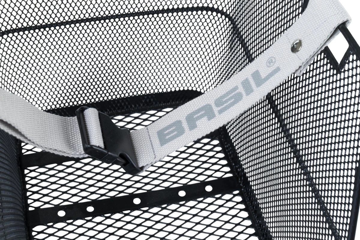 Basil Class Kinderfietsmand - Achter - Staal - Zwart 4 Basil Class Kinderfietsmand - Achter - Staal - Zwart - Afbeelding 4