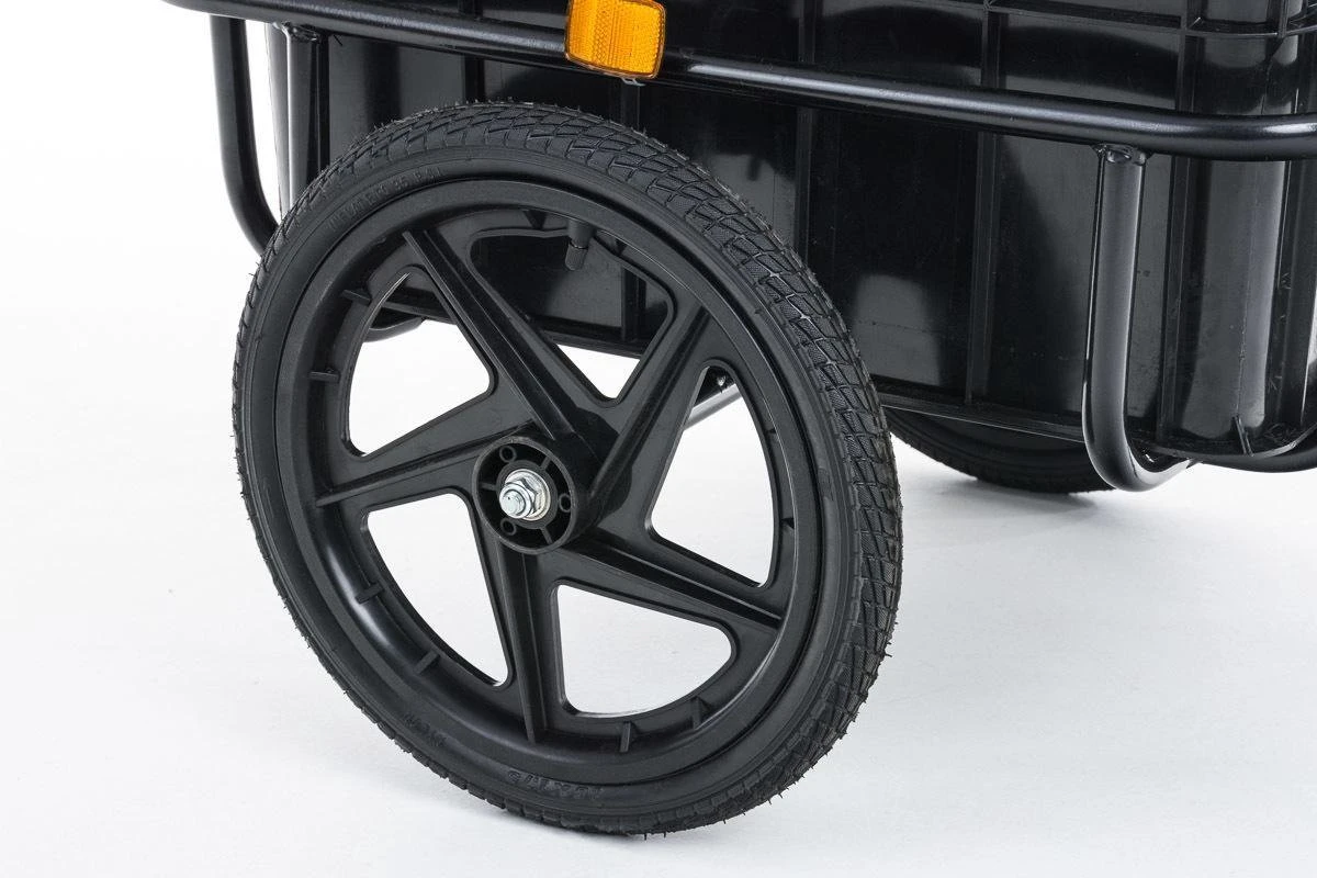 CLP Aanhanger Voor Fietsen WILLY, Dekzeil, Universele Koppeling Zwart 5 CLP Aanhanger Voor Fietsen WILLY, Dekzeil, Universele Koppeling Zwart - Afbeelding 5