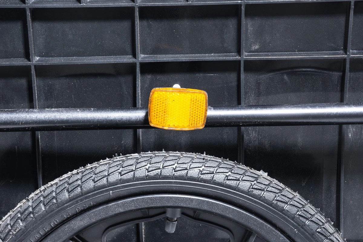 CLP Aanhanger Voor Fietsen WILLY, Dekzeil, Universele Koppeling Zwart 14 CLP Aanhanger Voor Fietsen WILLY, Dekzeil, Universele Koppeling Zwart - Afbeelding 14