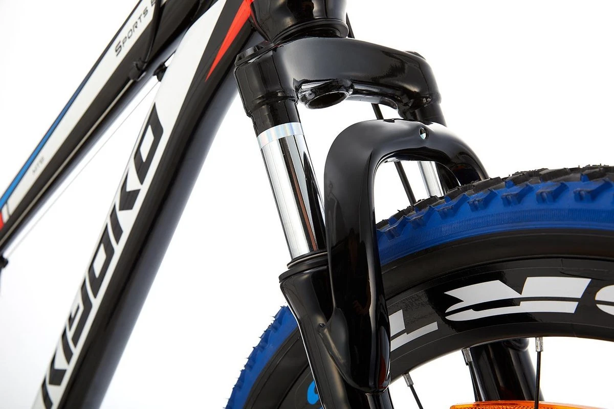 Supersuper Kiyoko Kinder Mountainbike - 7 Versnellingen - 26 Inch - Jongens - Zwart/Blauw 5 Supersuper Kiyoko Kinder Mountainbike - 7 Versnellingen - 26 Inch - Jongens - Zwart/Blauw - Afbeelding 5