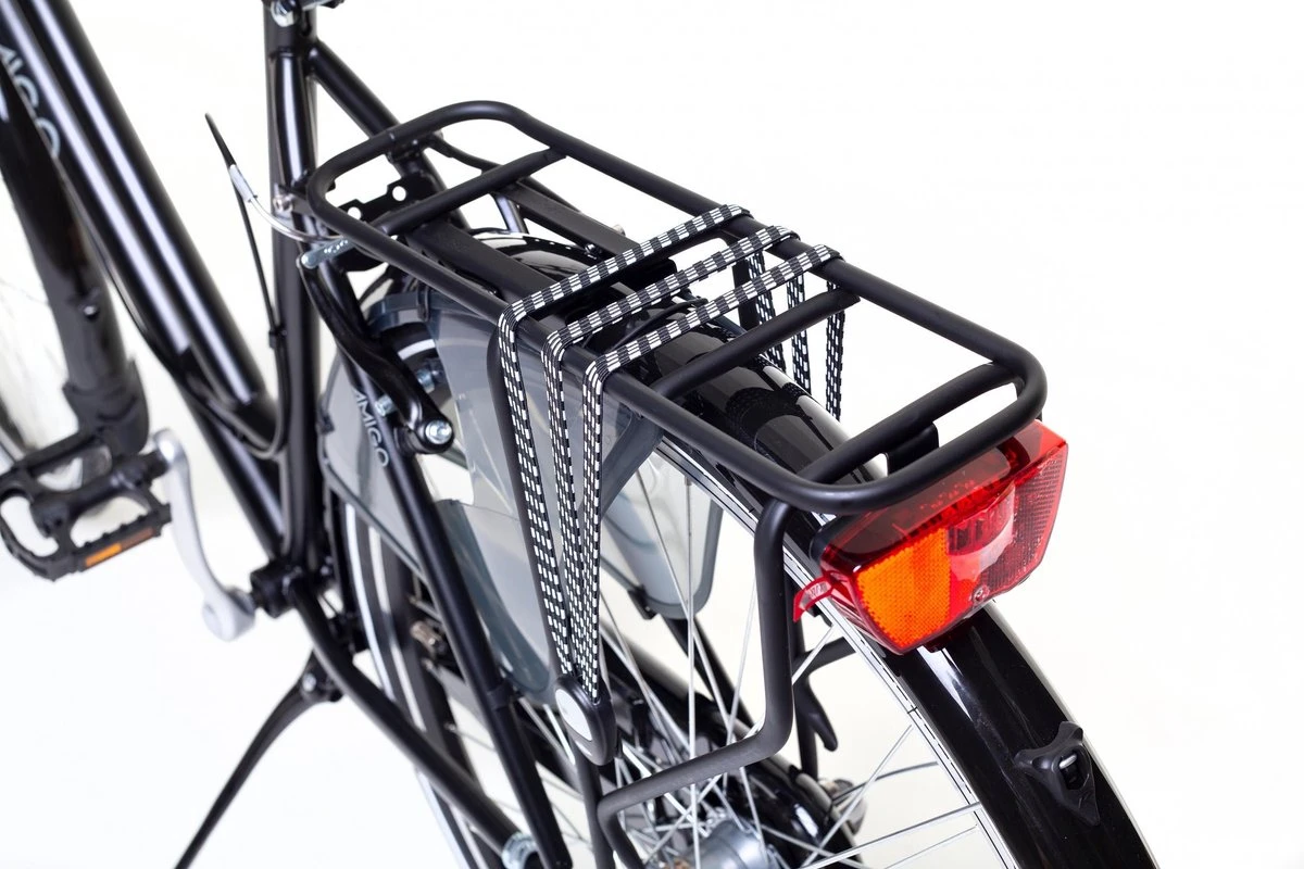 Amigo Bright - Damesfiets 28 Inch - Fiets Met 3 Versnellingen - Matzwart 3 Amigo Bright - Damesfiets 28 Inch - Fiets Met 3 Versnellingen - Matzwart - Afbeelding 3