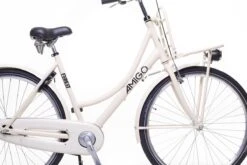 Amigo Forest - Transportfiets 28 Inch - Damesfiets Met Voordrager - Crème -Fietsuitrustings Winkel 1200x800 256