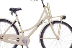 Amigo Forest - Transportfiets 28 Inch - Damesfiets Met Voordrager - Crème -Fietsuitrustings Winkel 1200x800 257