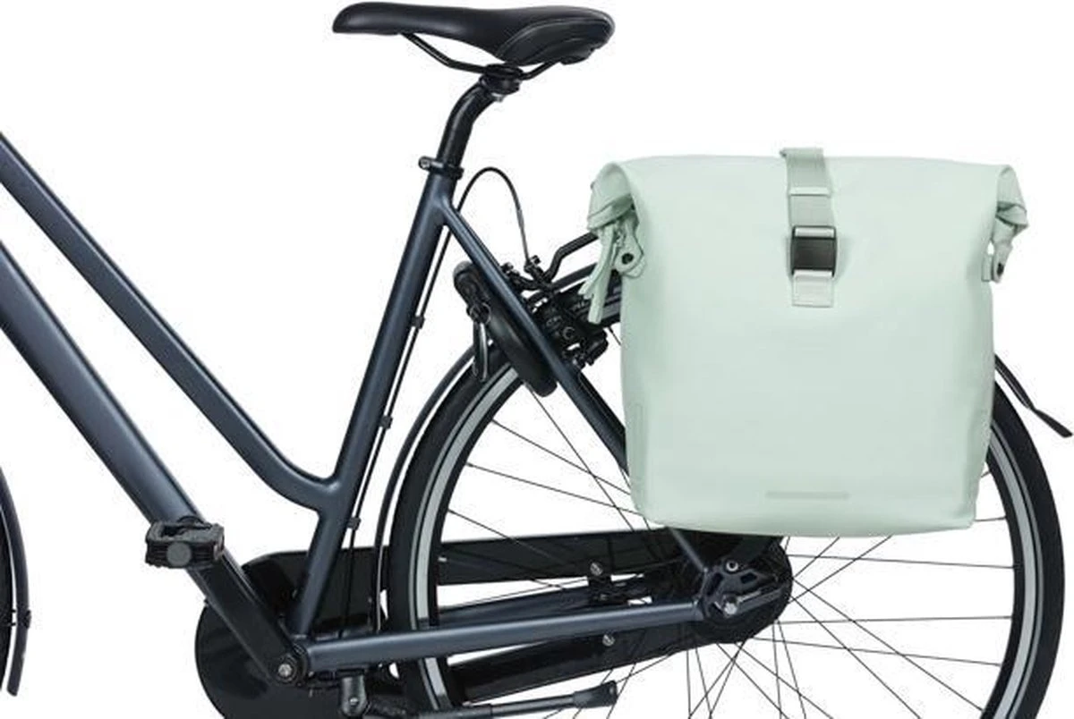 Basil SoHo Dubbele Fietstas Nordlicht - Pastelgroen - 41 Liter 9 Basil SoHo Dubbele Fietstas Nordlicht - Pastelgroen - 41 Liter - Afbeelding 9