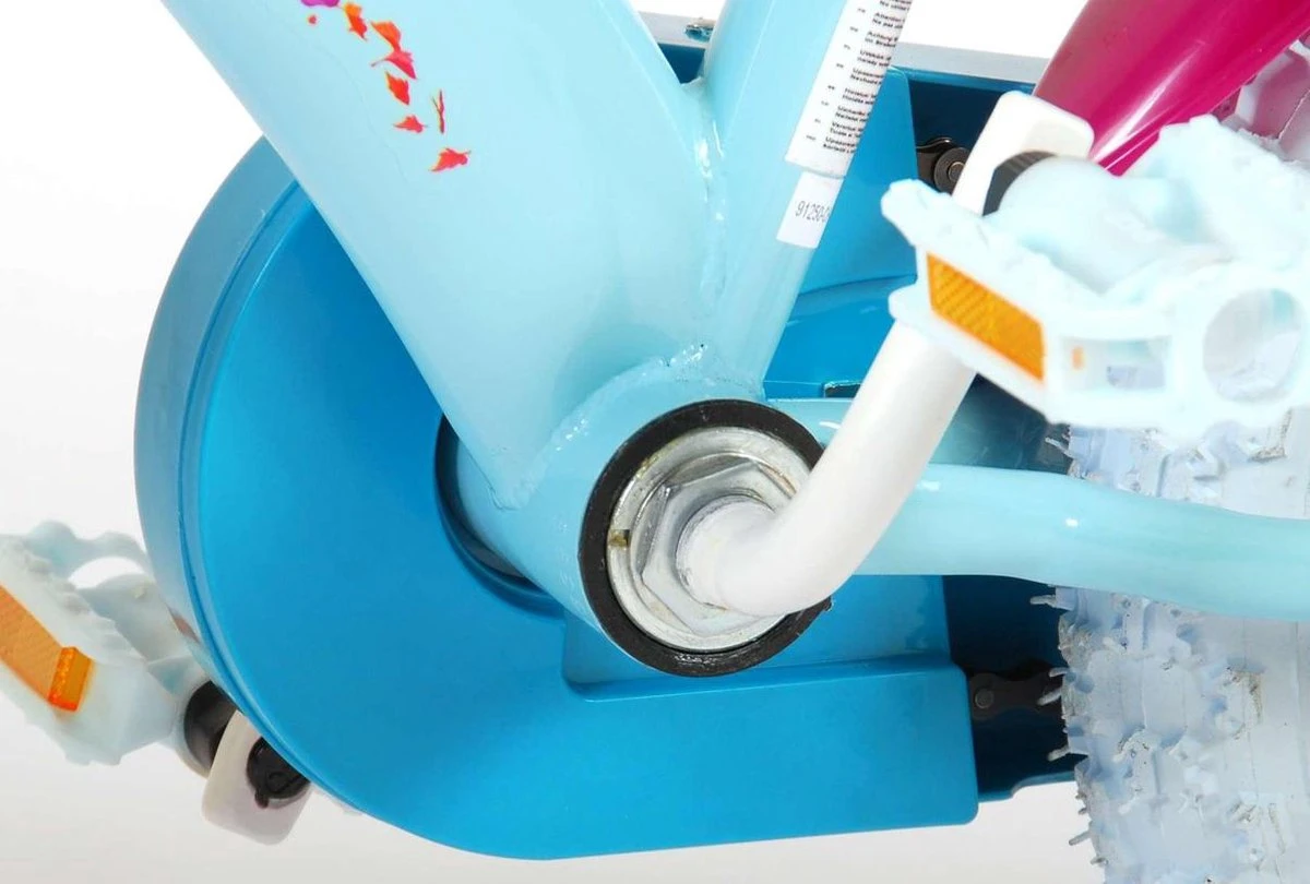 Volare Disney Frozen 2 Kinderfiets - Meisjes - 12 Inch - Blauw/Paars 4 Volare Disney Frozen 2 Kinderfiets - Meisjes - 12 Inch - Blauw/Paars - Afbeelding 4