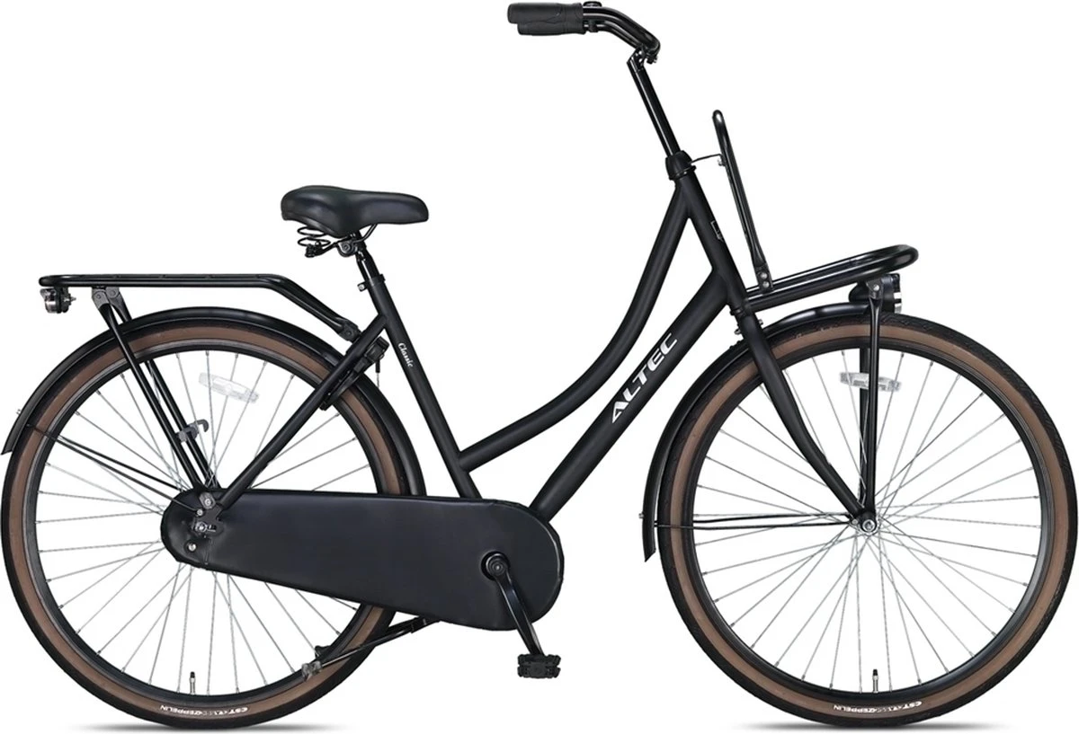 Altec Classic Transportfiets 28 Inch 53cm Zwart 1 Altec Classic Transportfiets 28 Inch 53cm Zwart