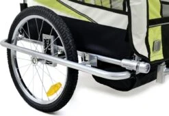 Fietkar - 2 Kinderen - Met Schokbreker - Lime 29 Fietkar - 2 Kinderen - Met Schokbreker - Lime -Fietsuitrustings Winkel 1200x826 13