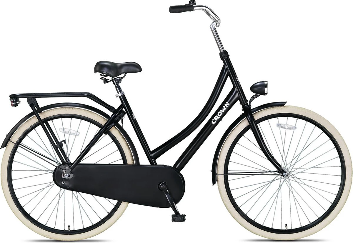 Crown Moscow Omafiets 28 Inch 53cm Zwart 8 Crown Moscow Omafiets 28 Inch 53cm Zwart - Afbeelding 8