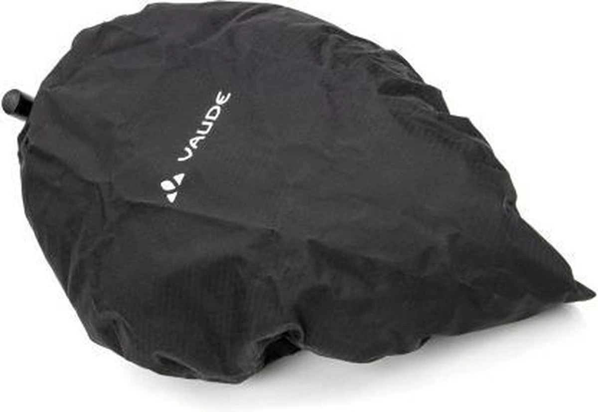 VAUDE Raincover For Saddles Fietszadelhoes - L - Black - Reflecterende Elementen 1 VAUDE Raincover For Saddles Fietszadelhoes - L - Black - Reflecterende Elementen