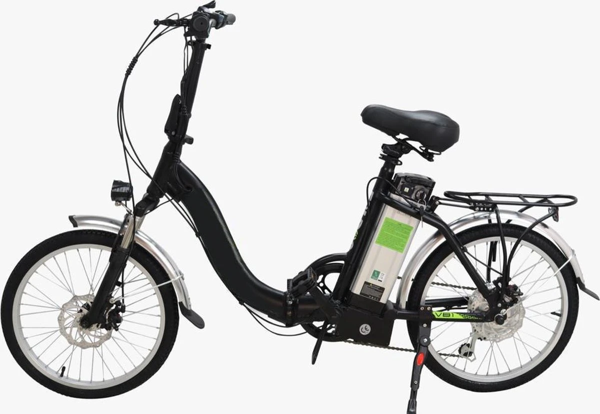 Retourdeal/Tweedekans: Symex Electrische Vouwfiets - Volta VB1 - Plooifiets - Volwassenen - Zwart - 20 Inch 1 Retourdeal/Tweedekans: Symex Electrische Vouwfiets - Volta VB1 - Plooifiets - Volwassenen - Zwart - 20 Inch