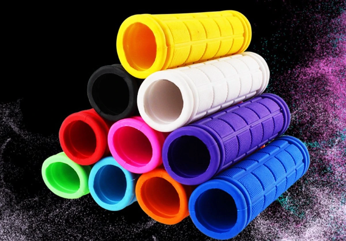 Finnacle - Fietshandvatten Stuur Grips Anti-Slip Fiets Handvat Bar Grips Rubber Licht Groen 4 Finnacle - Fietshandvatten Stuur Grips Anti-Slip Fiets Handvat Bar Grips Rubber Licht Groen - Afbeelding 4