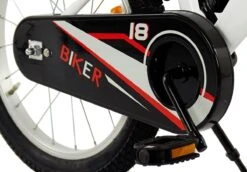 2Cycle Biker Kinderfiets - 18 Inch - Wit - Jongensfiets 12 2Cycle Biker Kinderfiets - 18 Inch - Wit - Jongensfiets -Fietsuitrustings Winkel 1200x836 8