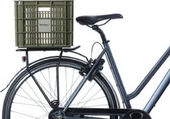 Basil Fietskrat L - Groot - 40 Liter - Groen -Fietsuitrustings Winkel 1200x840 2