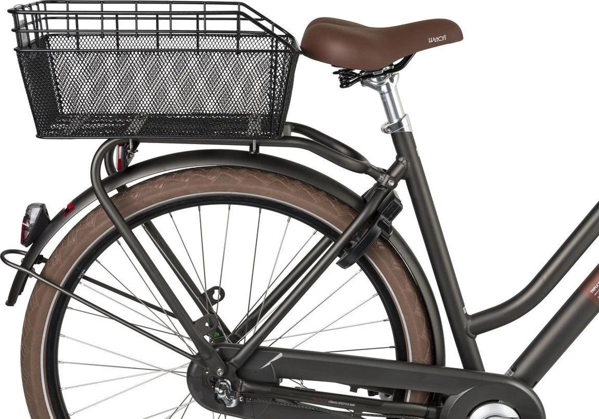 Fastrider Olav Fietsmand Voor Achterdrager - Inclusief Bevestiging - 25 Liter - Metaal - Zwart 1 Fastrider Olav Fietsmand Voor Achterdrager - Inclusief Bevestiging - 25 Liter - Metaal - Zwart