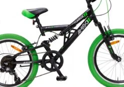 Amigo Fun Ride - Mountainbike 20 Inch - Voor Jongens En Meisjes - Met 7 Versnellingen - Zwart/Groen 16 Amigo Fun Ride - Mountainbike 20 Inch - Voor Jongens En Meisjes - Met 7 Versnellingen - Zwart/Groen -Fietsuitrustings Winkel 1200x844 11