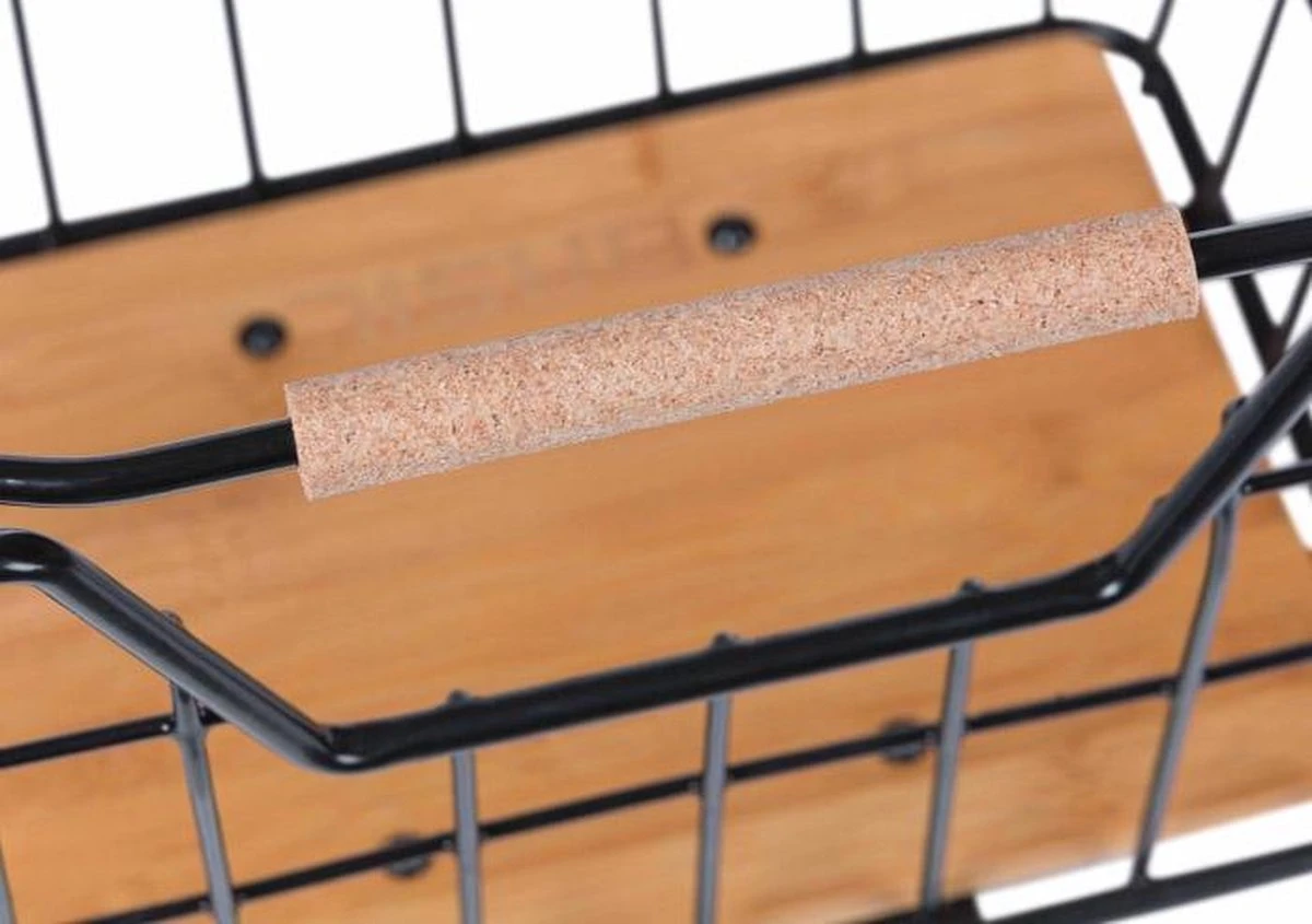 Basil Nordland Fietsmand - Voor Of Achter - Zwart/Bruin - 23 Liter 6 Basil Nordland Fietsmand - Voor Of Achter - Zwart/Bruin - 23 Liter - Afbeelding 6