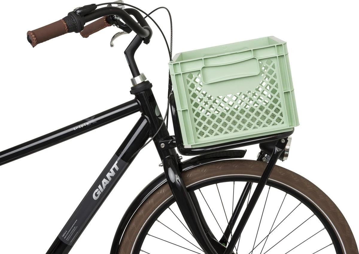 Fastrider Fietskrat Medium - Mint Groen - 22L 2 Fastrider Fietskrat Medium - Mint Groen - 22L - Afbeelding 2