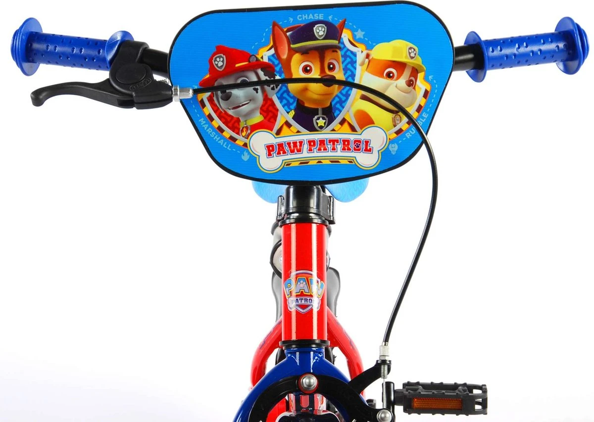 Volare Paw Patrol Kinderfiets - Jongens - 12 Inch - Rood/Blauw 7 Volare Paw Patrol Kinderfiets - Jongens - 12 Inch - Rood/Blauw - Afbeelding 7