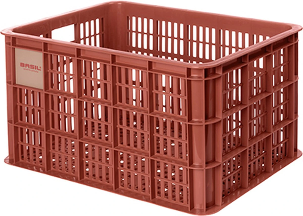 Basil Fietskrat L - Groot - 40 Liter - Rood 7 Basil Fietskrat L - Groot - 40 Liter - Rood - Afbeelding 7