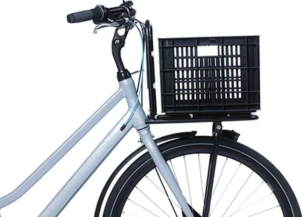 Basil Fietskrat M - Medium - 29.5 Liter - Zwart 4 Basil Fietskrat M - Medium - 29.5 Liter - Zwart - Afbeelding 4