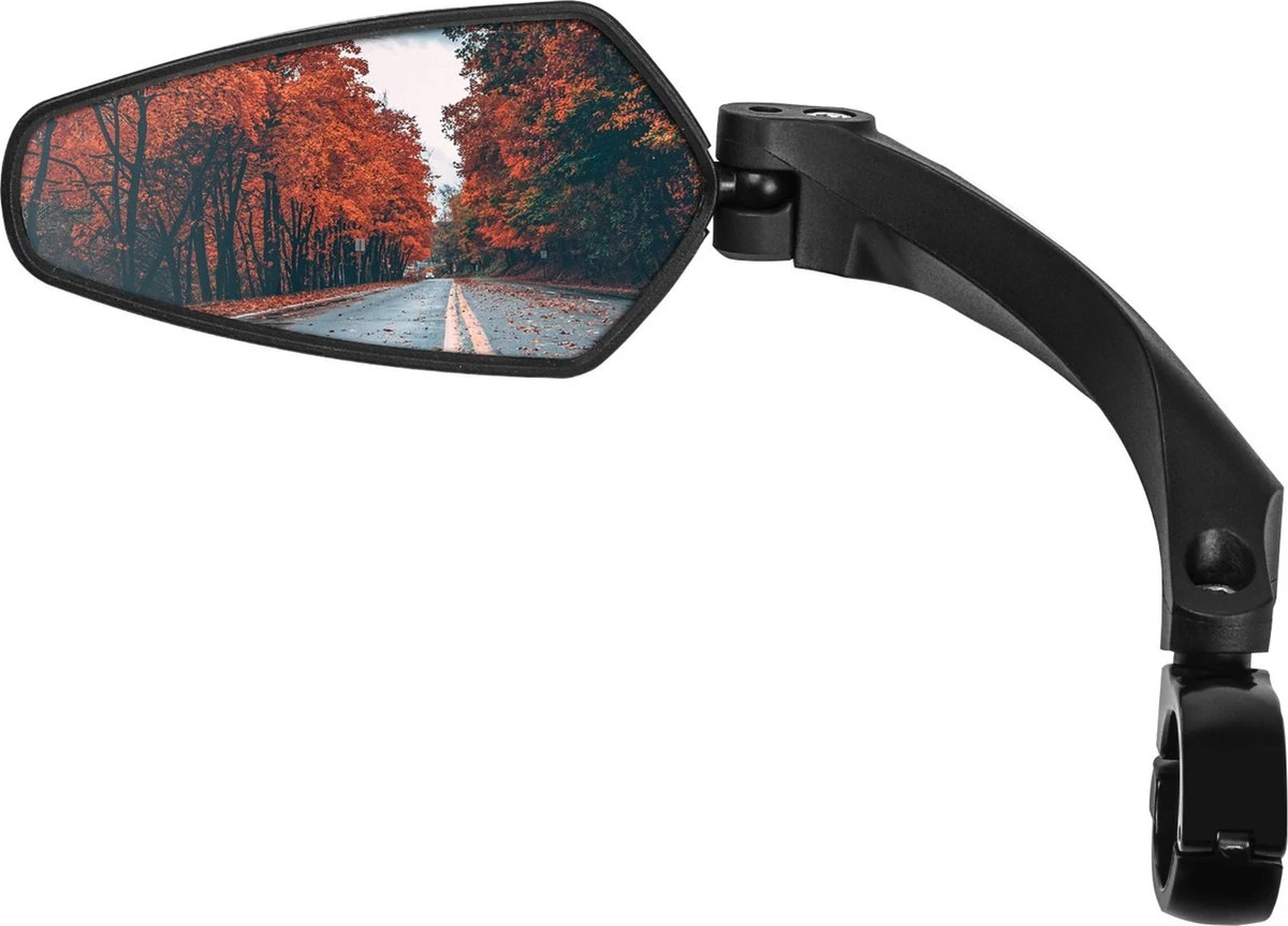 TIKKENS® Fietsspiegel Links - Verstelbaar - Fiets Spiegel Geschikt Voor E-bike, Speed-pedelec 1 TIKKENS® Fietsspiegel Links - Verstelbaar - Fiets Spiegel Geschikt Voor E-bike, Speed-pedelec