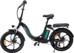 Hitway BK6 Elektrische Fiets | Opvouwbare E-bike | 20 Inch Fat Tire | 350W Motor | 10Ah | Zwart/Groen 16 Hitway BK6 Elektrische Fiets | Opvouwbare E-bike | 20 Inch Fat Tire | 350W Motor | 10Ah | Zwart/Groen -Fietsuitrustings Winkel 1200x865 3
