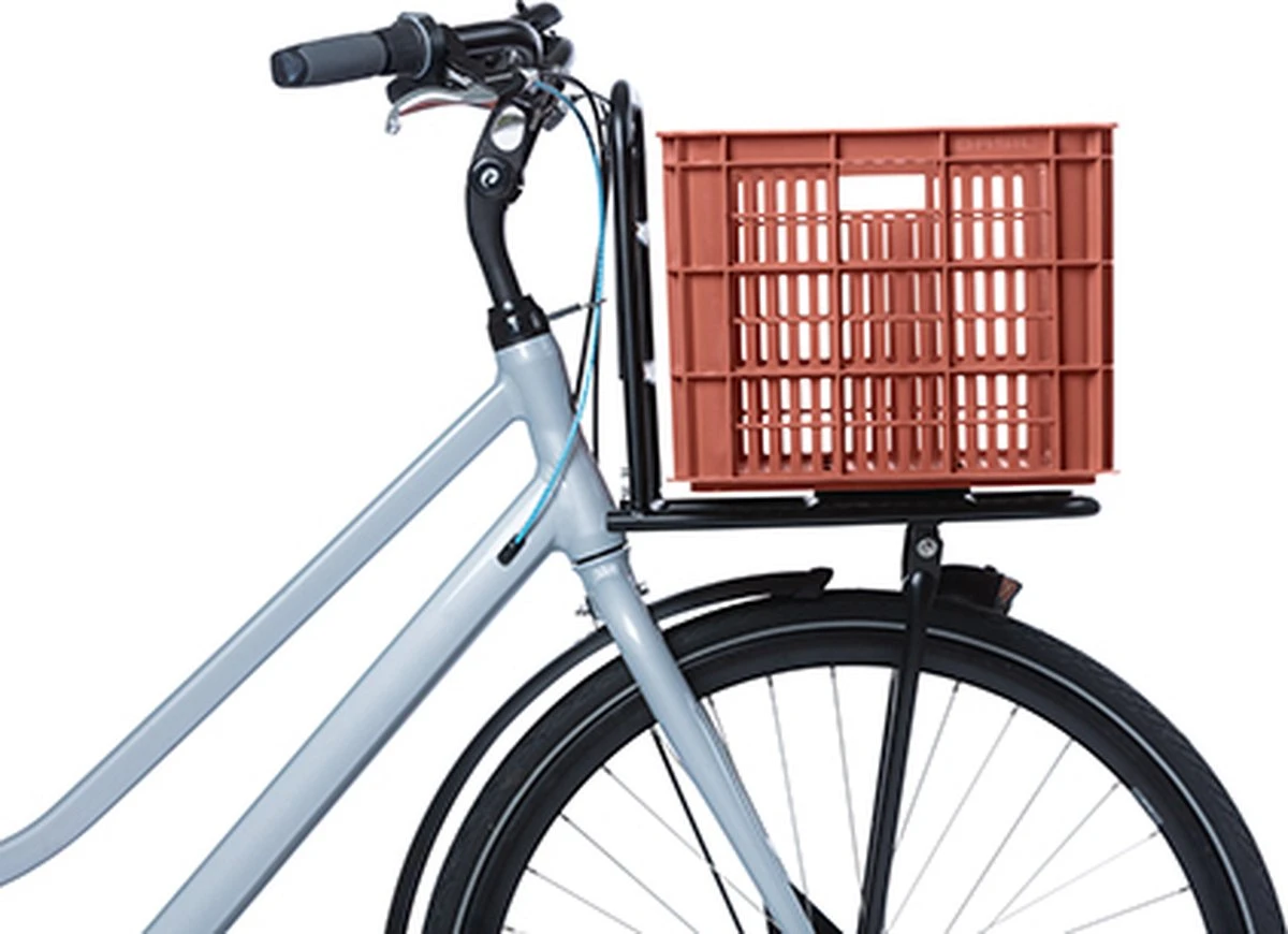 Basil Fietskrat L - Groot - 40 Liter - Rood 4 Basil Fietskrat L - Groot - 40 Liter - Rood - Afbeelding 4