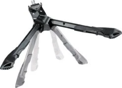 Middenstandaard Ursus Jumbo 2-poot 30cm - Zwart -Fietsuitrustings Winkel 1200x872 2