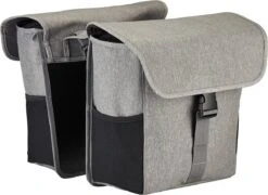 Basil GO Dubbele Fietstas - Grijs - 32 Liter -Fietsuitrustings Winkel 1200x873 4