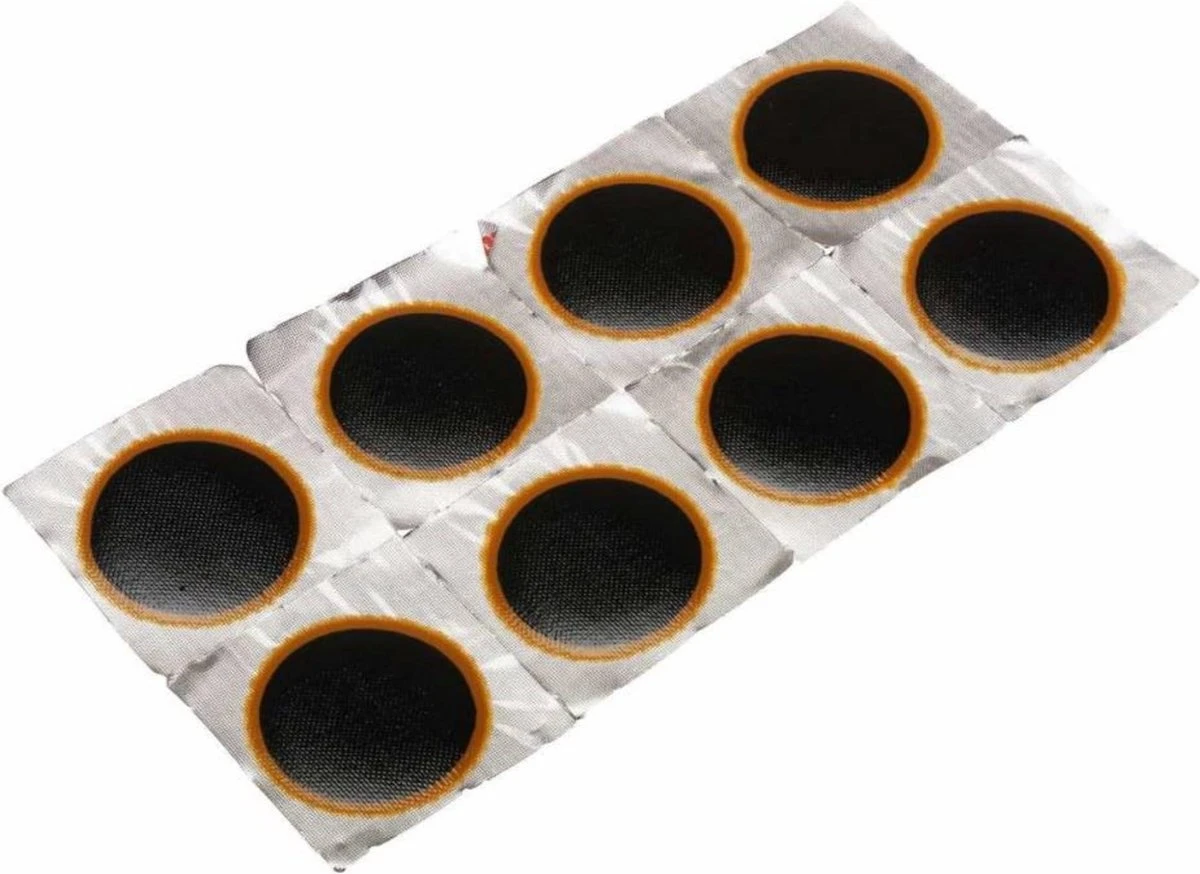 Simson Bandenplakkers - Fietsbandreparatie - Rond - Ø 33 Mm - 8 Stuks 5 Simson Bandenplakkers - Fietsbandreparatie - Rond - Ø 33 Mm - 8 Stuks - Afbeelding 5