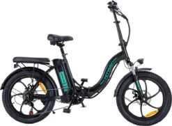 Hitway BK6 Elektrische Fiets | Opvouwbare E-bike | 20 Inch Fat Tire | 350W Motor | 10Ah | Zwart/Groen 14 Hitway BK6 Elektrische Fiets | Opvouwbare E-bike | 20 Inch Fat Tire | 350W Motor | 10Ah | Zwart/Groen -Fietsuitrustings Winkel 1200x878 6
