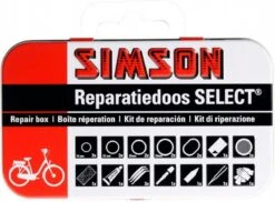 Simson Bandenreparatieset - Bandenplakset Compleet - Type Select T.b.v. Fiets - 23 Delig -Fietsuitrustings Winkel 1200x882