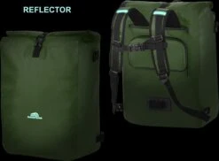 Dutch Mountains Enkele Fietstas | Rugzak | Sterke 100% Waterdicht | Fietstas, Schoudertas En Rugtas In 1 | 28 Liter | Groen -Fietsuitrustings Winkel 1200x883 1