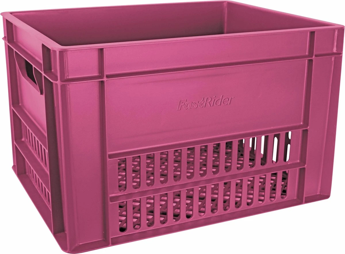 Fastrider Fietskrat Groot - Roze - 34L 9 Fastrider Fietskrat Groot - Roze - 34L - Afbeelding 9