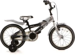 Popal Bike 2 Fly 16k Kinderfiets - 16 Inch - Jongens - Zwart/Zilver