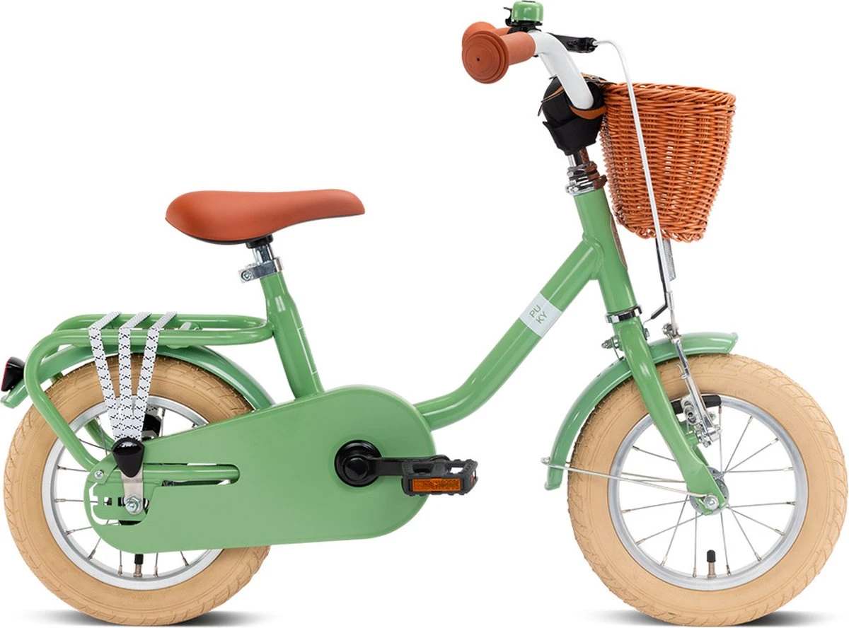 Puky Kinderfiets Vanaf 3 Jaar Steel Classic 12 Retro Groen 1 Puky Kinderfiets Vanaf 3 Jaar Steel Classic 12 Retro Groen