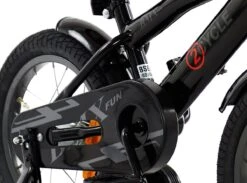 2Cycle BMX-Fun Kinderfiets - 14 Inch - Zwart - Jongensfiets 9 2Cycle BMX-Fun Kinderfiets - 14 Inch - Zwart - Jongensfiets -Fietsuitrustings Winkel 1200x889 4