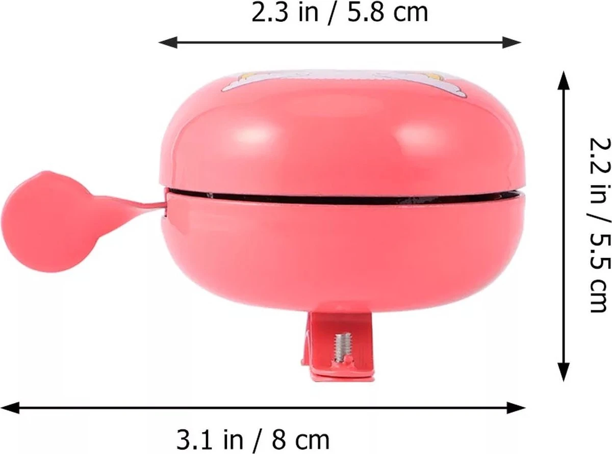 MAEPA - Fietsbel Unicorn - Fietsbel Roze - Fietsbel Meisje - Fietsbel Kinderfiets - Unicorn - Fietsbel Eenhoorn - Eenhoorn 4 MAEPA - Fietsbel Unicorn - Fietsbel Roze - Fietsbel Meisje - Fietsbel Kinderfiets - Unicorn - Fietsbel Eenhoorn - Eenhoorn - Afbeelding 4