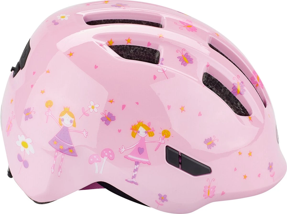 Abus Helm Smiley 3.0 - Rose Princess - S ( 45-50 CM ) - Kinder Fietshelm 4 Abus Helm Smiley 3.0 - Rose Princess - S ( 45-50 CM ) - Kinder Fietshelm - Afbeelding 4