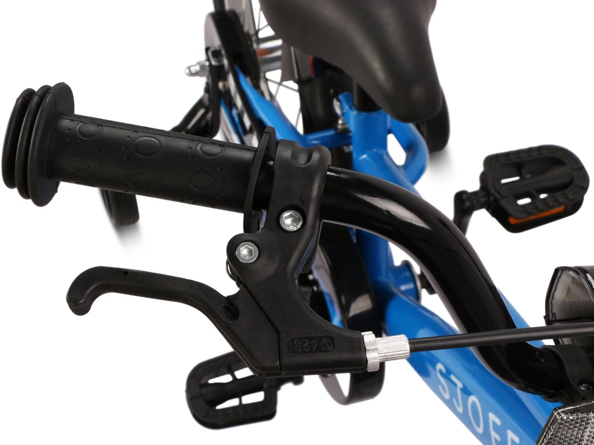 SJOEF Race Jongensfiets 14 Inch - Blauw 4 SJOEF Race Jongensfiets 14 Inch - Blauw - Afbeelding 4