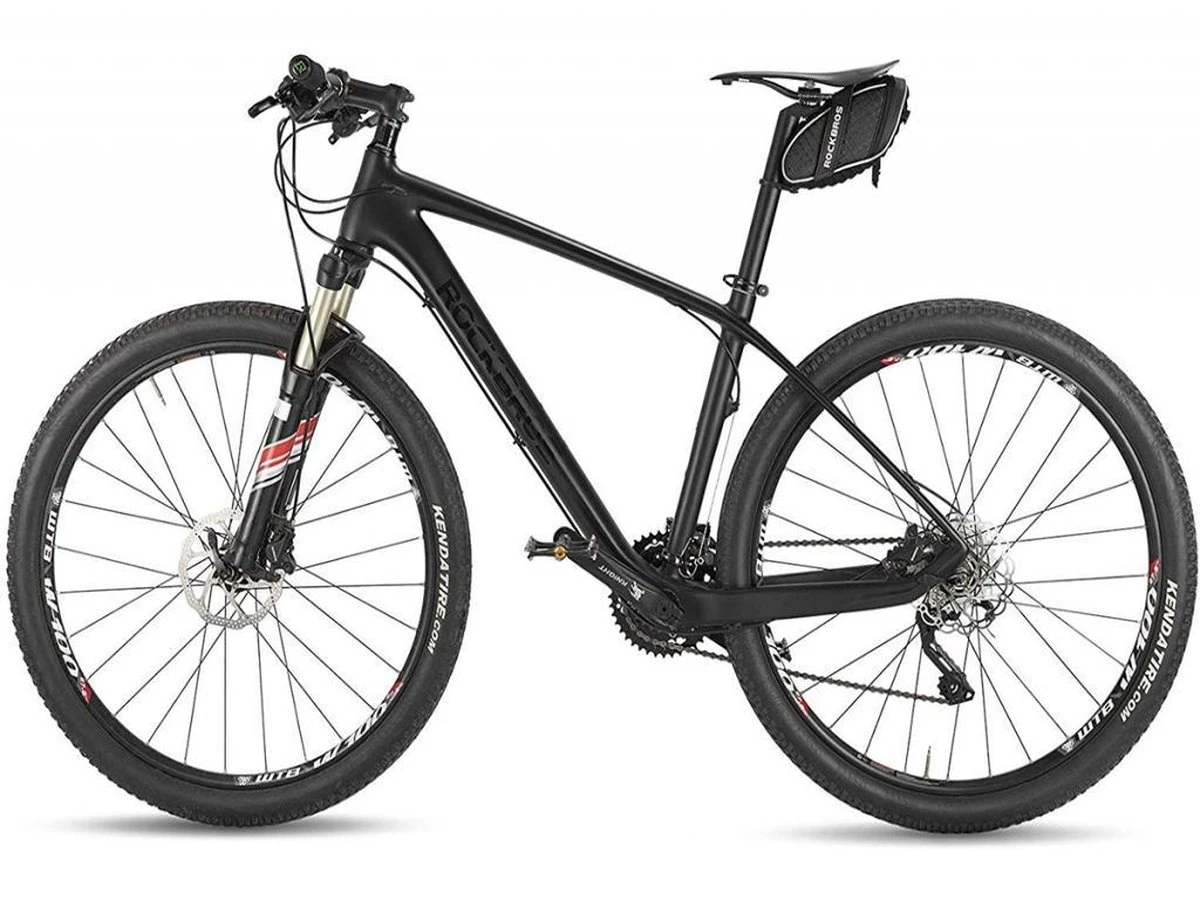 Rockbros Waterdichte Zadeltas - Frametas - 1,5 Liter - Universeel - Zwart 11 Rockbros Waterdichte Zadeltas - Frametas - 1,5 Liter - Universeel - Zwart - Afbeelding 11