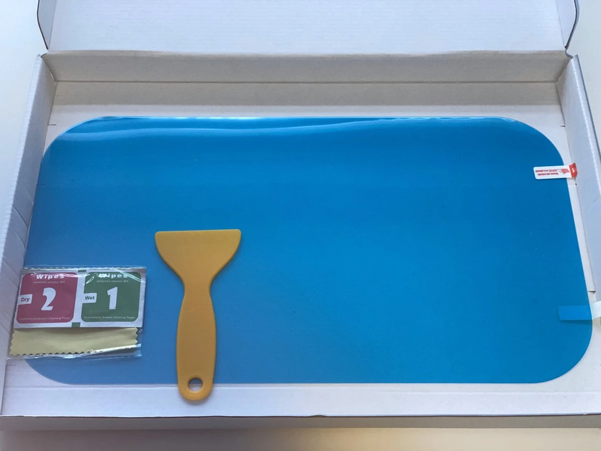 Waterafstotende Sticker Windscherm-Anti Regen Folie-Scooter-Nano Spray-Vespa Sprint-Zip-Sym-Universeel 3 Waterafstotende Sticker Windscherm-Anti Regen Folie-Scooter-Nano Spray-Vespa Sprint-Zip-Sym-Universeel - Afbeelding 3