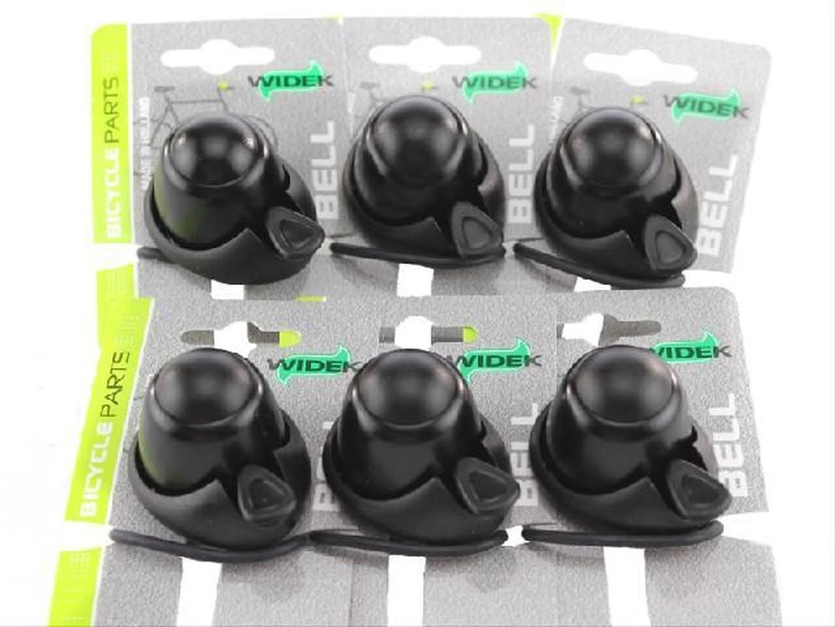 Fietsbel Widek DeciBel XXL - Zwart (op Kaart) 2 Fietsbel Widek DeciBel XXL - Zwart (op Kaart) - Afbeelding 2